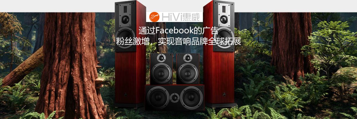 惠威音响选择百客聚作为其2020年Facebook营销的服务商-istarto百客聚