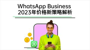 WhatsApp Business 2023年价格新策略解析